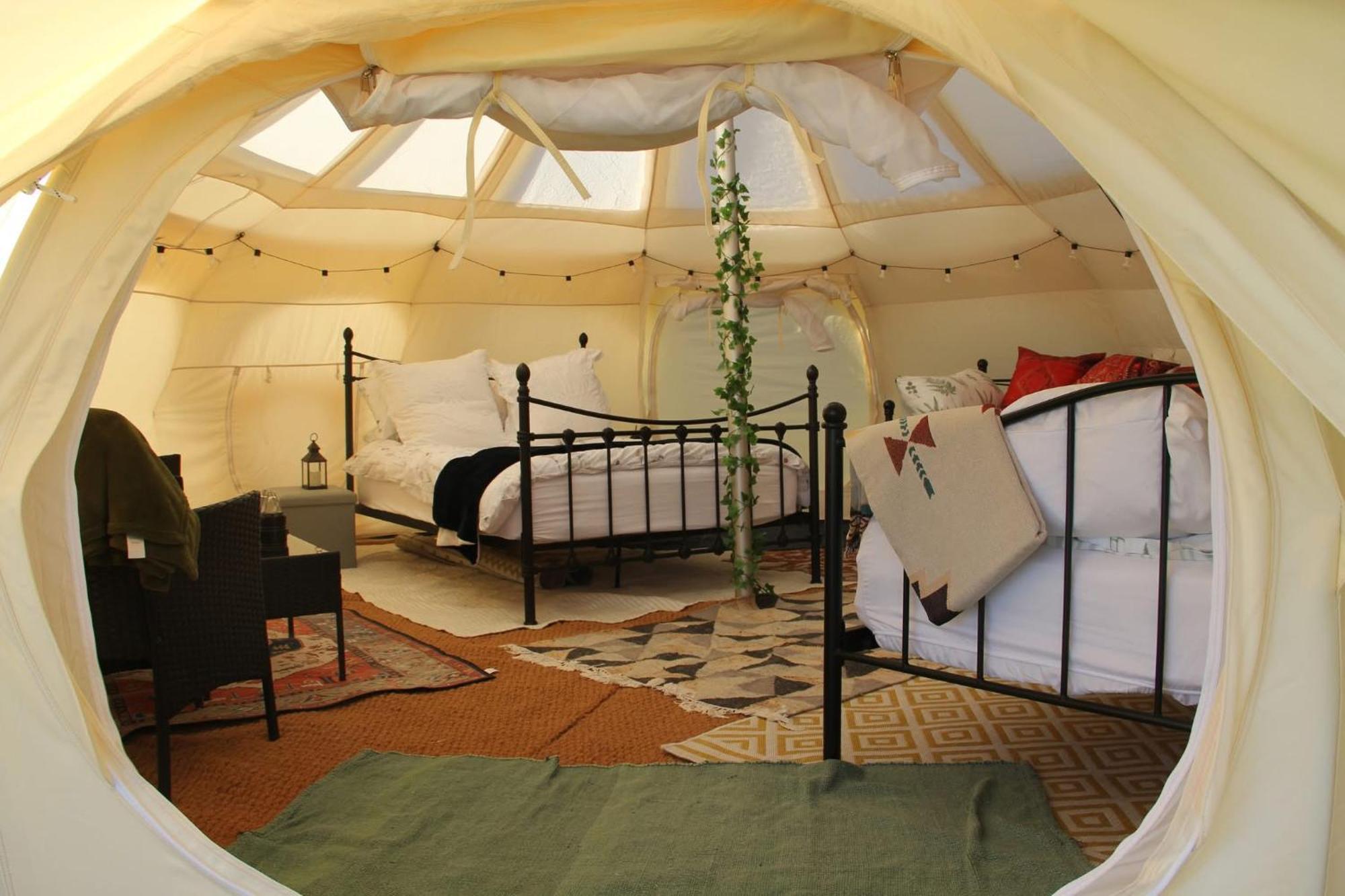 Tal-Y-Fan Farm 6M Stargazer Tent Bridgend  Dış mekan fotoğraf