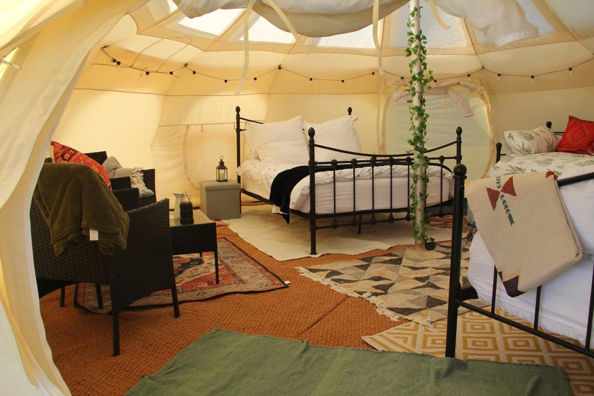 Tal-Y-Fan Farm 6M Stargazer Tent Bridgend  Dış mekan fotoğraf